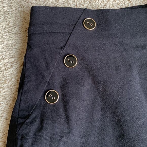 Rafaella Ladies Stretch Skort Skirt Black Size Large‎ - Picture 3 of 9